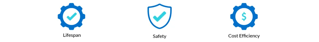 LFP battery feature