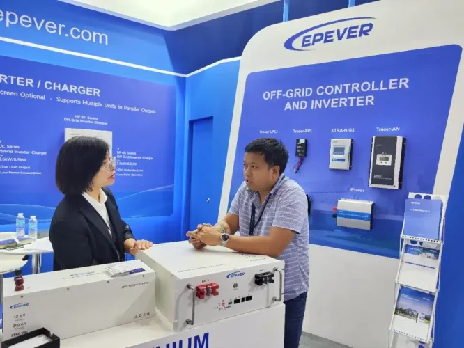 EPEVER at solar+storage live Philippines 2024-3